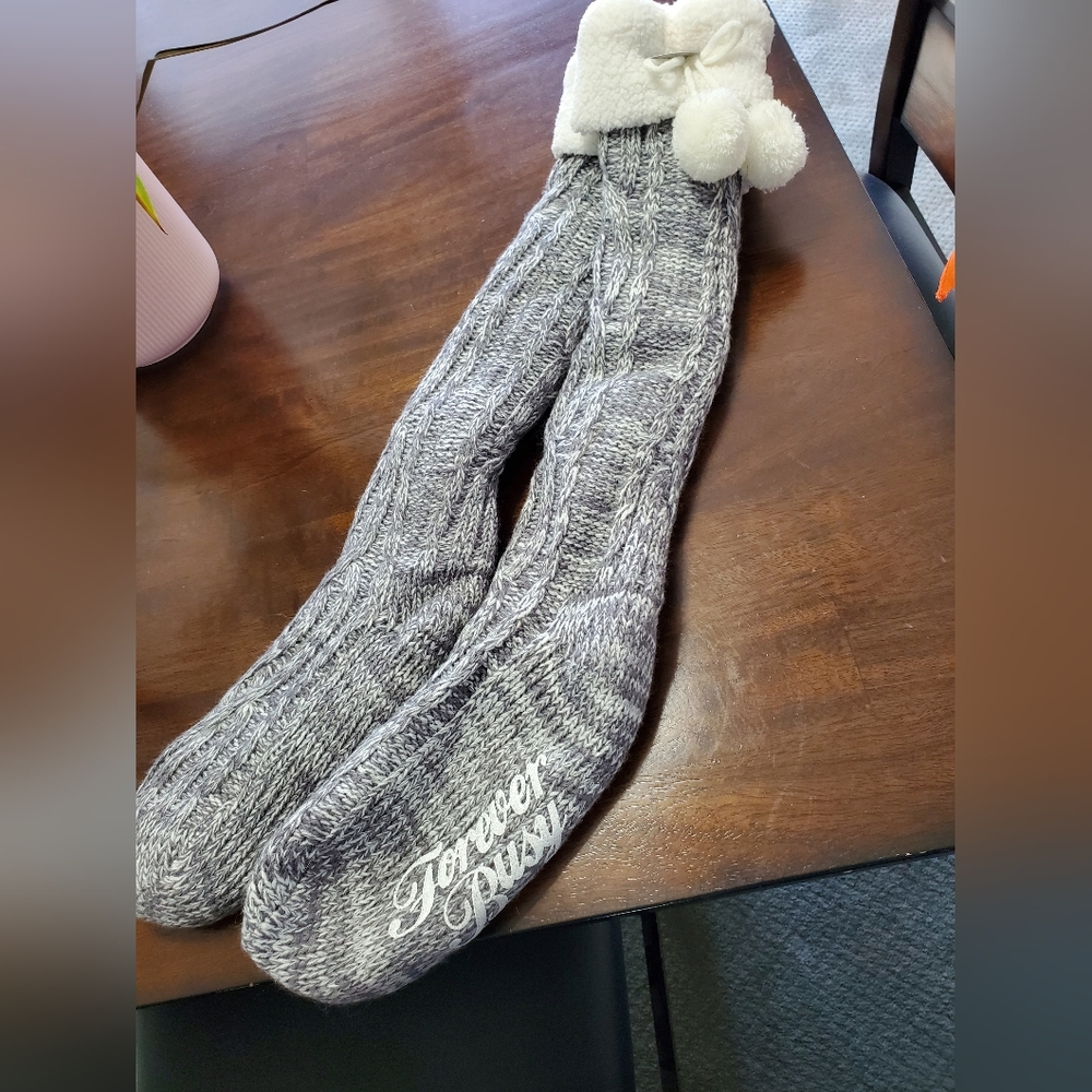 Furry stockings